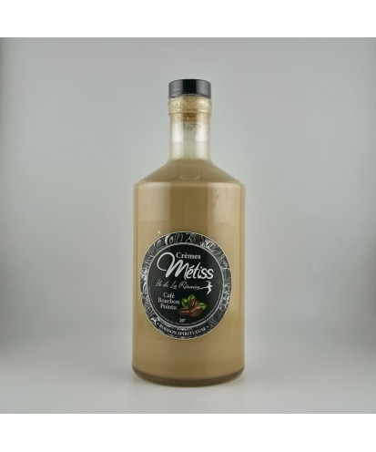 Crème de rhum au café Bourbon Pointu Métiss
