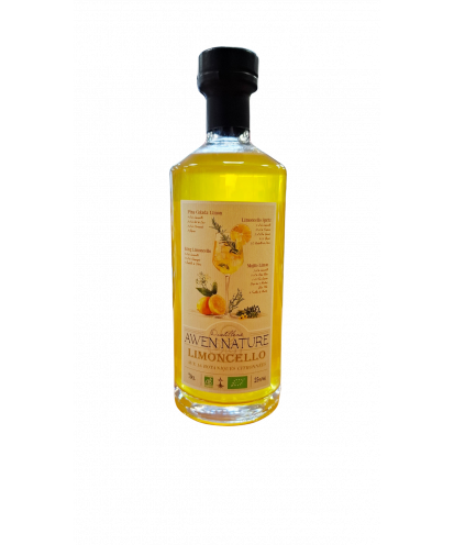 Limoncello aux 16 Botaniques Awen Nature