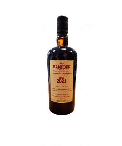 Rhum Hampden 2021 LFCH single cask A
