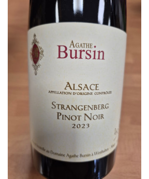 Alsace Pinot Noir Strangenberg 2023 Agathe Bursin - 75cl