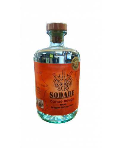 Rhum Grogue du Cap-Vert Canne Rouge Sodade