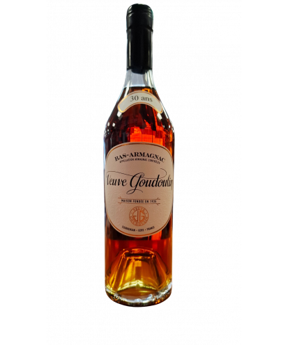 Bas Armagnac 30 ans Veuve Goudoulin
