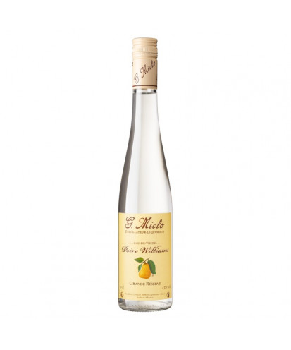 Eau de vie Poire Williams Grande Réserve Miclo